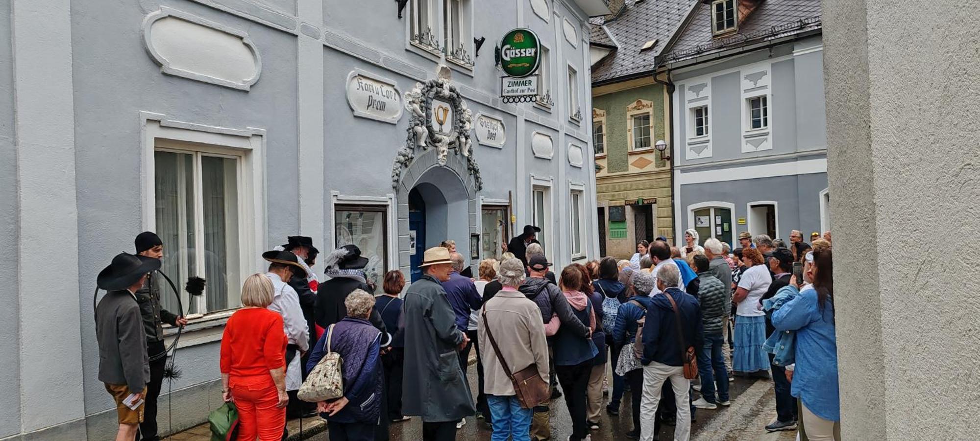 Gasthof Zur Post Eisenerz Exterior foto